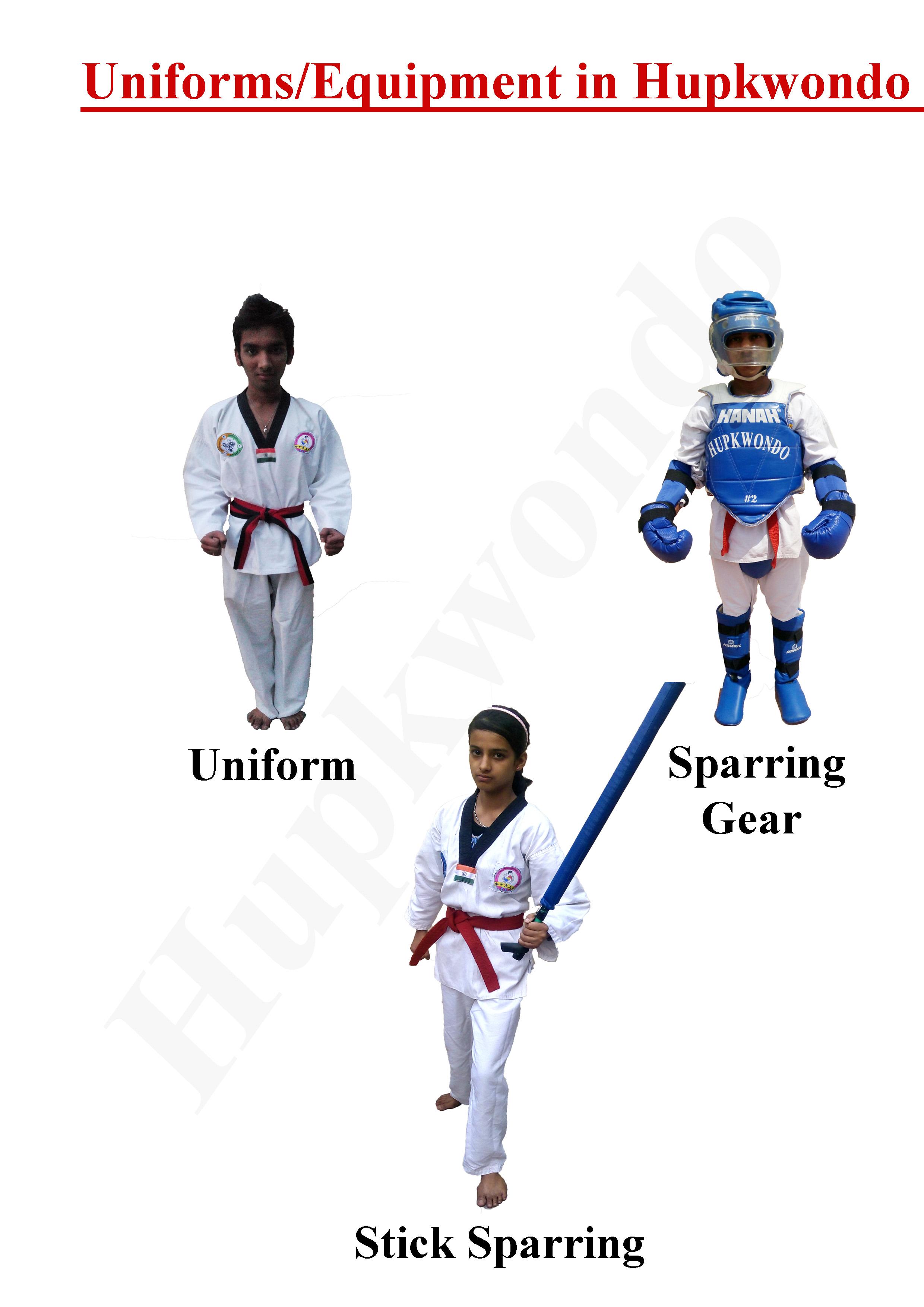 Hupkwondo | Uniforms